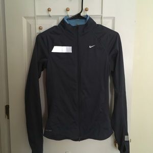 Nike Dri-Fit zip running jacket, size XS